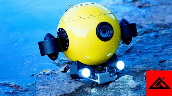 Rov Câmera robô sukasii maximus modelo mergulho rc submarine faça zangão camera 3d print model - Mito3D