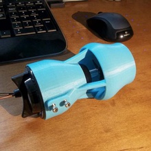 rov kort nozzle bilge pump thruster wintegrated mount tool 3d print model - Mito3D