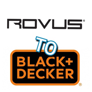 rovus 18v battery black & decker 20v machine adapter 3d print model - Mito3D