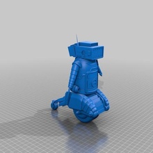 row jaws Jeu 2000ad modèle robots 3d print model - Mito3D