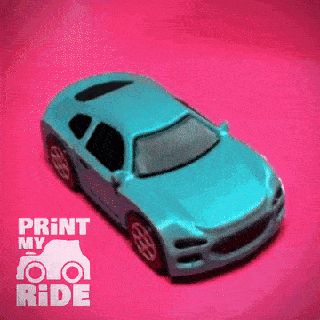 rowdy-irate print-in-place ride 3d print model - Mito3D