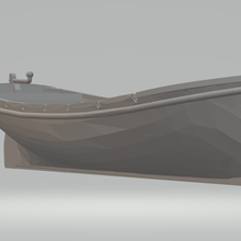remo barco jogos diecast marinha militares h0 3d print model - Mito3D