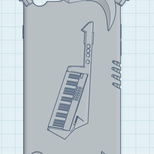 roxy faz iphone 7 8 durum kılıf oyun fnaf güvenlik ihlali fazwatch fazkasa 3D print model - Mito3D