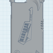 roxy faz iphone 7 8 durum kılıf oyun fnaf güvenlik ihlali fazwatch fazkasa 3d print model - Mito3D