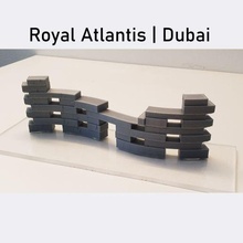reale atlantis dubai architettura 3d print model - Mito3D