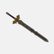 Royal glaive Légende Zelda souffle sauvage épée wii 3d print model - Mito3D