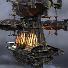 royal drake cathedral ship 4 3d print model - Mito3D