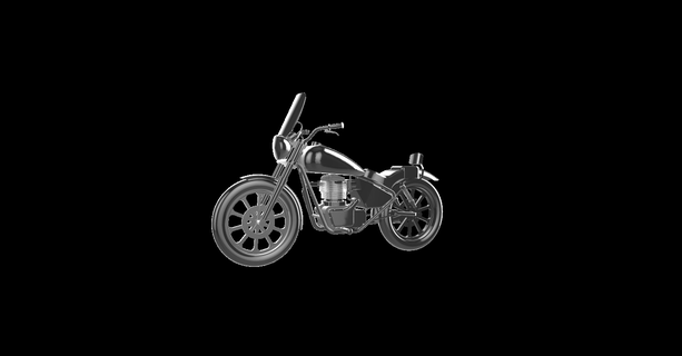 Kraliyet Enfield 350 meteor moto motosiklet motor bisiklet le la Motorrad 3d print model - Mito3D