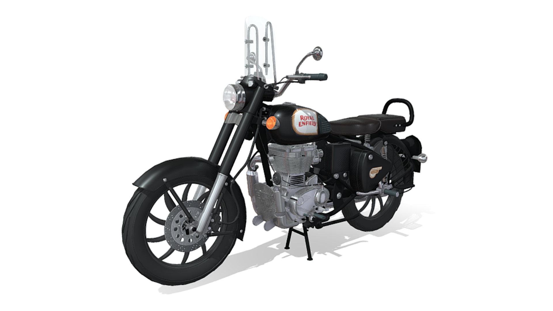 royal enfield classic 350 windshield Various bike vintage motorbike motorcycle automotive ride iconic elegance royalenfield 3dmodel royal-enfield-classical-350 productshowcase classic350 3D print model - Mito3D