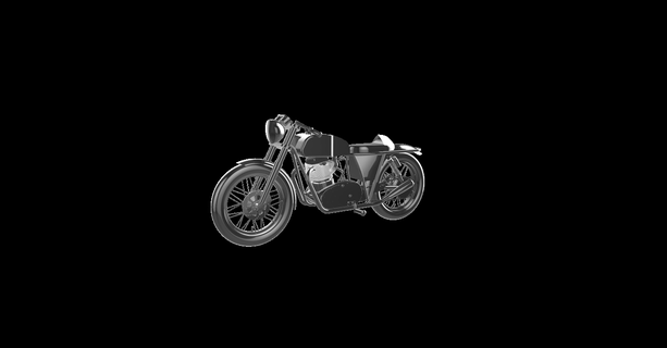 royal enfield continental gt cafe racer moto motorbike motorcycle motor bicycle le motocycle la motorrad motocykl motocicletta 3d print model - Mito3D