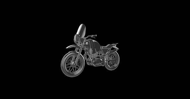 Kraliyet Enfield Himalaya 2020 moto motosiklet motor bisiklet le la Motorrad 3d print model - Mito3D