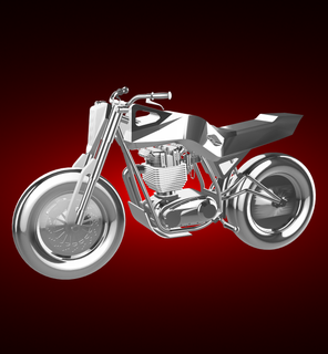 Royal Enfield himalayen 2022 concept moto bicyclette moteur vélo two wheeled véhicule motard sport vitesse turbo roadster hachoir 3d print model - Mito3D