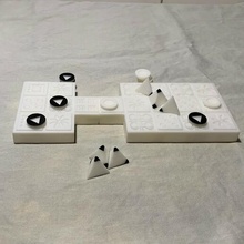 reale gioco ur of tavola legna divertimento vecchio Mesopotamia sumero storia 3d print model - Mito3D