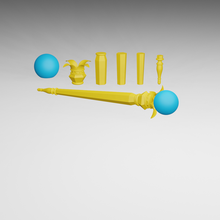 real cetro brinquedos jogos fingir Toque pequeno nemo varinha Slumberland suporte 3d print model - Mito3D