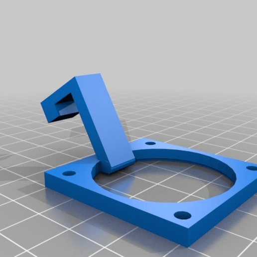rp9 montagem de ventilador v6 ferramenta Impressora 3d peças 3D print model - Mito3D