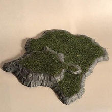 rpg-Gelände Spiel Feld Gelände Stein gras Grünland tabletop außen prop der Miniatur dungeons dragons dnd 3d print model - Mito3D