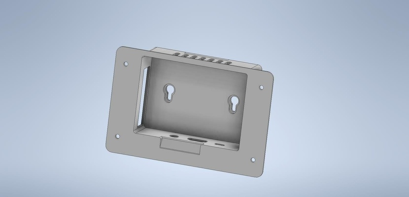 rpi3 case button 3d print model - Mito3D