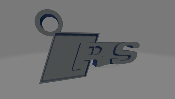 rs audi keychain 3d print model - Mito3D
