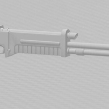 rt era needle sniper rifle 40k imperial guard rogue trader 3d print model - Mito3D