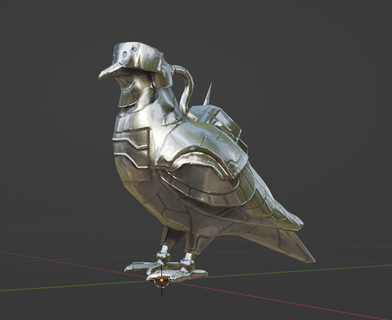 rtfktxstaple pigeon 3d print model - Mito3D