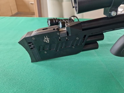 rti Prophet 2 verlängert Lager Hintern einstellbar Hammer Frühling Knopf 3 Stil pcp Hinterschaft Gewehr Luft 3d print model - Mito3D