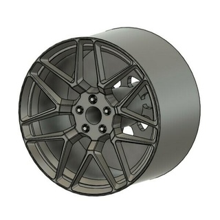 rtr tech7 rims diecast 1 64 scale Game hotwheels toys car rc vehicle wheels majorette tomica 3d print model - Mito3D