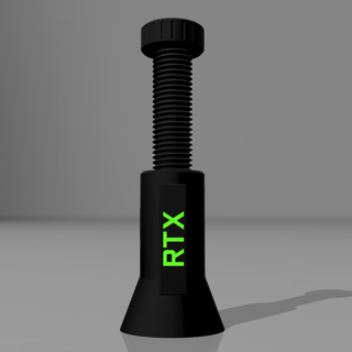 RTX einstellbar gpu Unterstützung Spiele Video Gadget pc Modding 3d print model - Mito3D