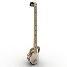 rubab musical instrument 3d print model - Mito3D