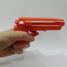 rubber band based pistol project game 3d print model - Mito3D