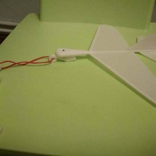 Gummi Band gestartet Segelflugzeug avin Fliege Startprogramm starten planen Hobby 3d print model - Mito3D