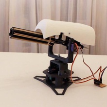 des bandes de caoutchouc mitrailleuse gadget arduino le bricolage sentrygun jouet 3d print model - Mito3D