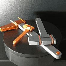 caucho abrazadera herramienta artilugio 3d print model - Mito3D