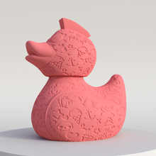 rubber duck decor 2 designs 3d print model - Mito3D