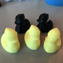 rubber ducky tire valve cap game schraeder animals 3d print model - Mito3D