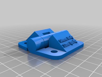 lastik kız soğutucu menteşe parçalar yedek tamir etmek kendin yap değiştirme 3d print model - Mito3D