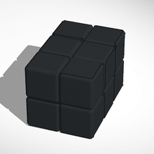 rubick cube puzzle toy 3x2x2 gioco giocattolo 3d print model - Mito3D