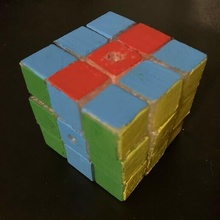 rubik cubo 3x3 agitarsi rubiche 3d print model - Mito3D