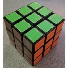 rubiks cube remixed game rubic rubics rubik puzzle rubix 3d print model - Mito3D
