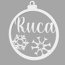 ruca - bola natal nome ornamento decora christmas tree festa party gift 3d print model - Mito3D