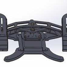 rudder pedals 3d print model - Mito3D