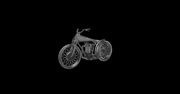raufen Gänseblümchen 1931 moto Motorrad Motor Fahrrad le la motorrad 3d print model - Mito3D