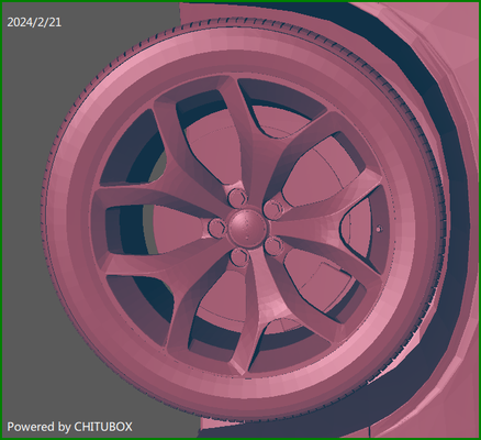 ruedas dodge challenger sxt ford raptor f150 musclecar car coche gt todoterreno 3d print model - Mito3D