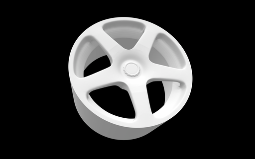 ruf oem wheels slot car vehicle diecast hotwheels tamiya fujimi aoshima 1 64 43 25 2 4 18 miniature ferrari lamborghini bbs forgiato rotiform bmw 3d print model - Mito3D