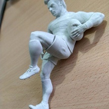 rugbyman 3d print model - Mito3D