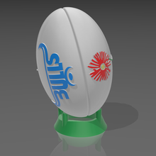 rugby ball - bulls 3d print model - Mito3D
