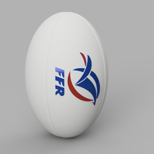 rugby ball - fra tee kick france les bleus le coqs 3d print model - Mito3D