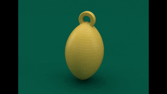 Rugby palla portachiavi ciliegia llaves 3d print model - Mito3D