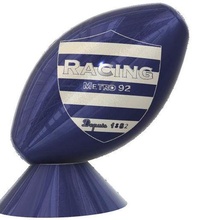 rugby ball racing tro 92 art 3d print model - Mito3D