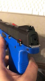 ruger sr9 frame guns firearms triggers grips magazines glock rifle handstop speedloader extended release fmda 3d print model - Mito3D