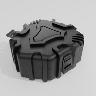 robusto scatola Conservazione GAMMING organizzatore Drago gioco punk 3d print model - Mito3D